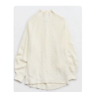 Aerie Hits the Spot Women's Mock Neck Sweater